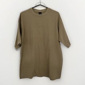 Oakley Shirt Mens Relaxed Brown‎ Embroidered Soho Baggy Tee XL Skate